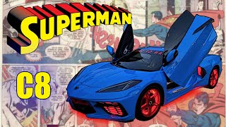 2021 SUPERMAN C8 CORVETTE!!!