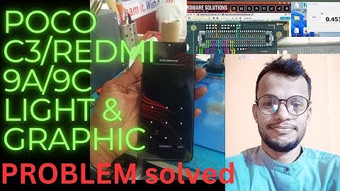 POCO C3 & REDMI 9A or REDMI 9C LIGHT & GRAPHICS PROBLEM FULL SOLUTION VIDEOS #poco #trendinvideo