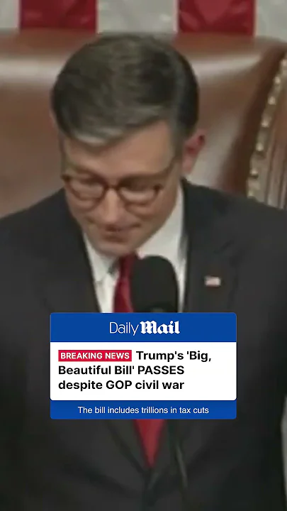 Congress has passed President Trump’s ‘Big, Beautiful Bill’