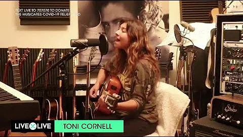 Toni Cornell sings "Hunger Strike" during LiveXLiv...