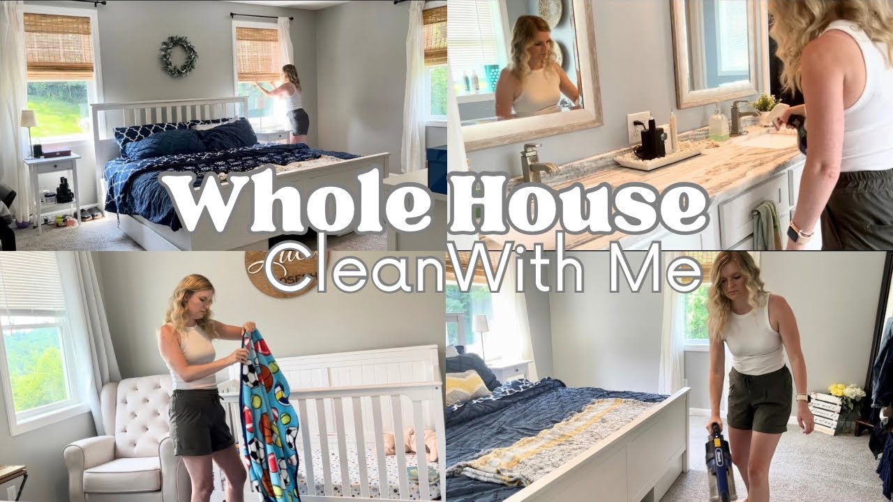 Summer 2024 Whole House Clean With Me Part 1. Cleaning Motivation.☀️