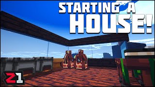 SWIMMING, Iron Ore And Starting A HOUSE ! Outpath [E3]