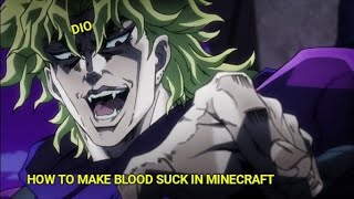 all devices Jojo command block tutorial | vampire blood suck