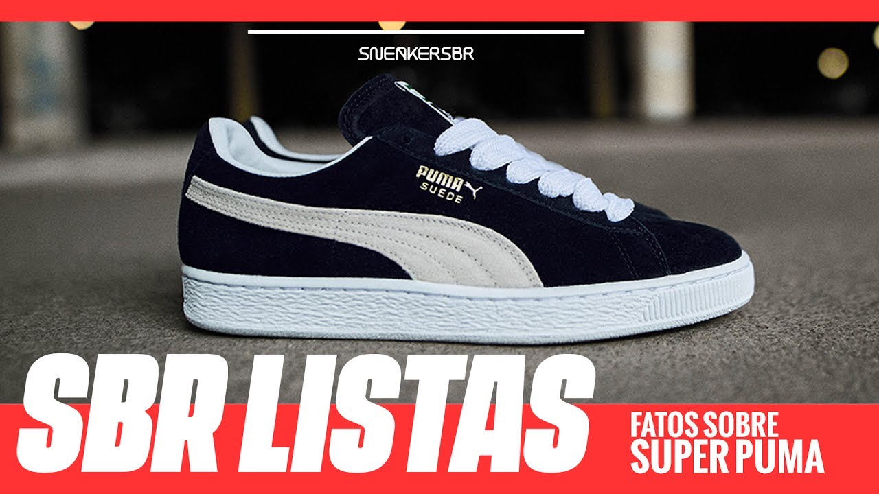 puma suede 50 anos preto