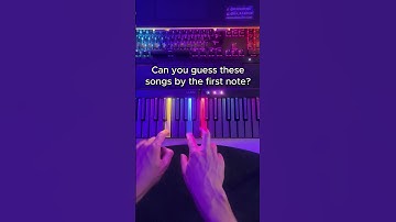 Guess these songs by ONLY the first note👀
