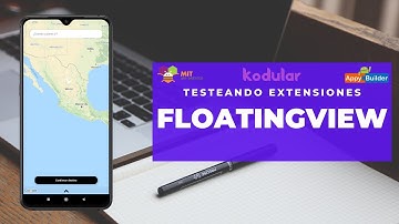 Kodular-App Inventor | Testeando extensiones | 03 - FloatingView