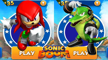 Sonic Boom - New Event with Knuckles and Vector GamePlay (Android, iOS)