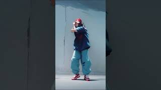 Hip Hop Girl  #aiart #dance #aidance #dancevideo #hiphop