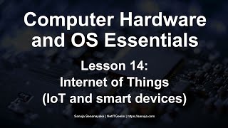 CompTIA A+ Lesson 14: Internet of Things/IoT and Smart Devices - Computer Hardware and OS Essentials