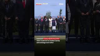 No signature Modi-Trump hug at G7? Moment sparks buzz