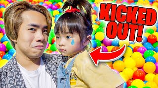 Surprising our daughter at the playground but it failed