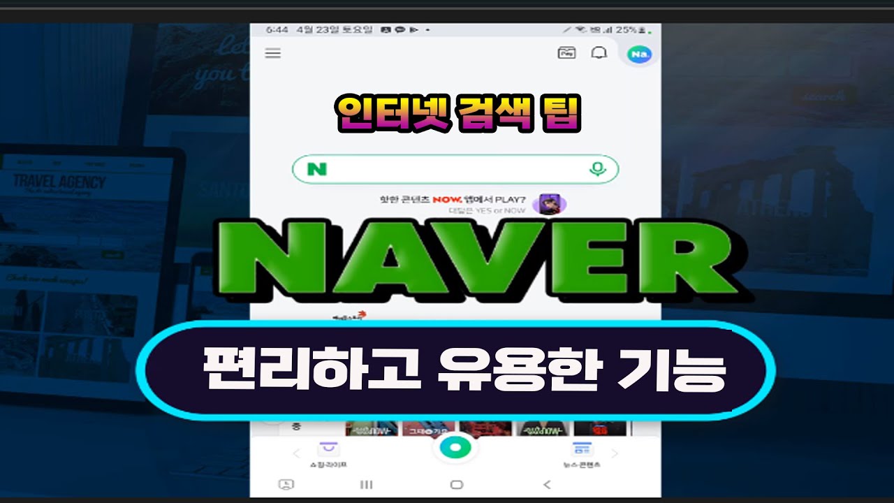 인터넷검색 _ 알아두면 유용한 네이버 검색 서비스 이용 방법.
