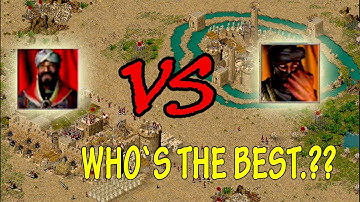 NIZAR VS SALADIN!! WHO IS THE STRONGEST?? STRONGHOLD CRUSADER