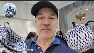 Visite Dune Boutique Imperial Porcelain Saint-Pétersbourg - Manufacture Existant Depuis 1744