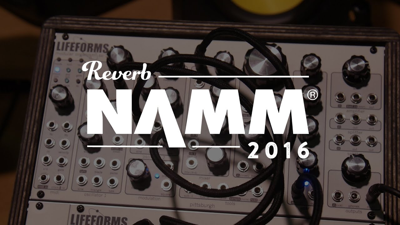 Pittsburgh Modular Lifeforms Modular Synth at the Winter NAMM Show 2016
