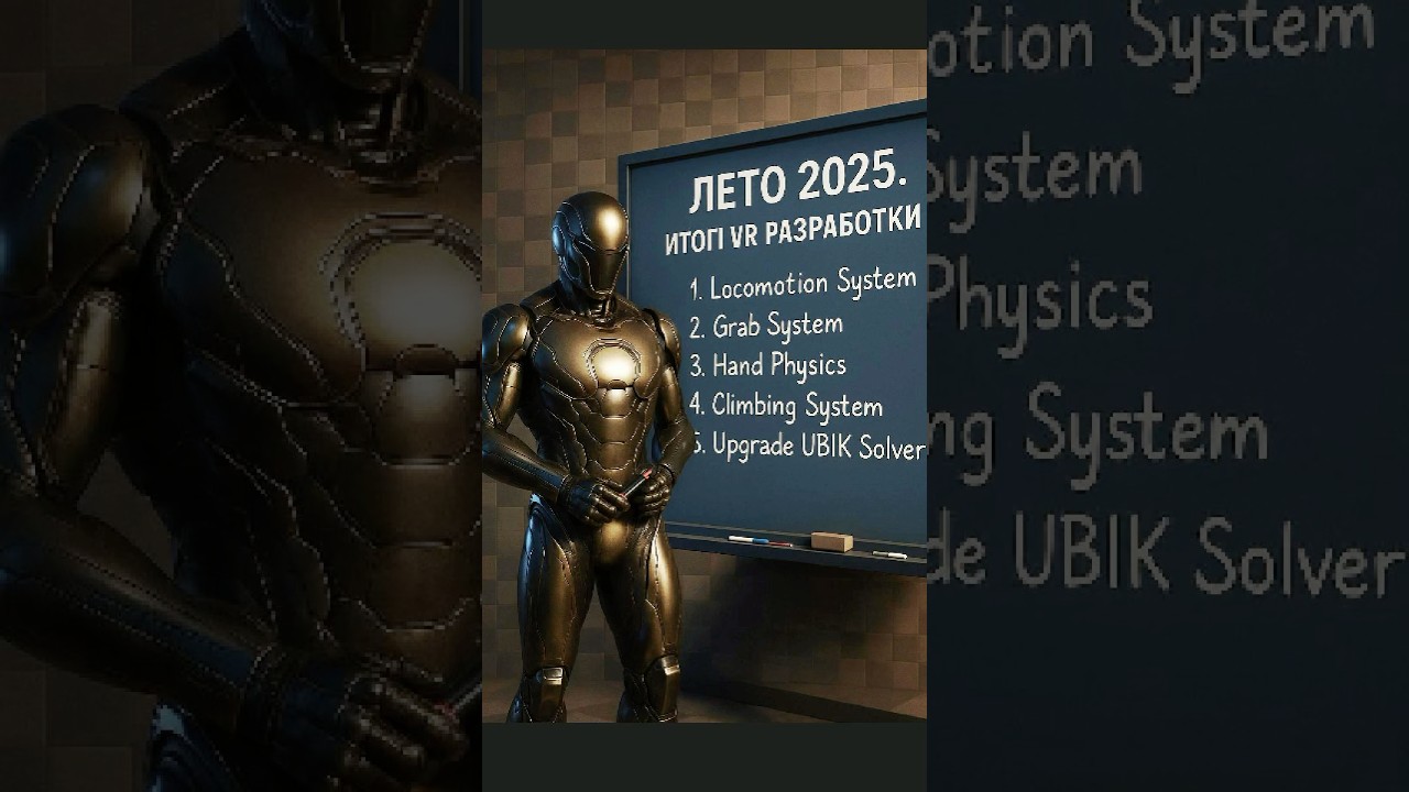 Лето 2025. Итоги VR разработки.