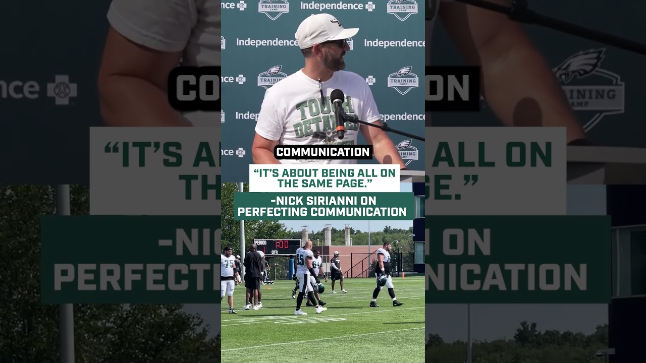 Sirianni And Eagles PERFECTING Communication 🗣️