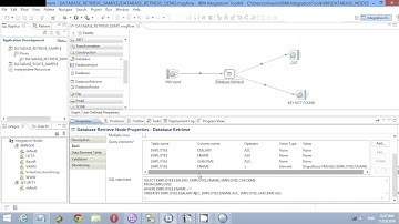 Database Retrieve Node tutorial in IBM Integration Bus v 9.0 (www.integrationseries.com)
