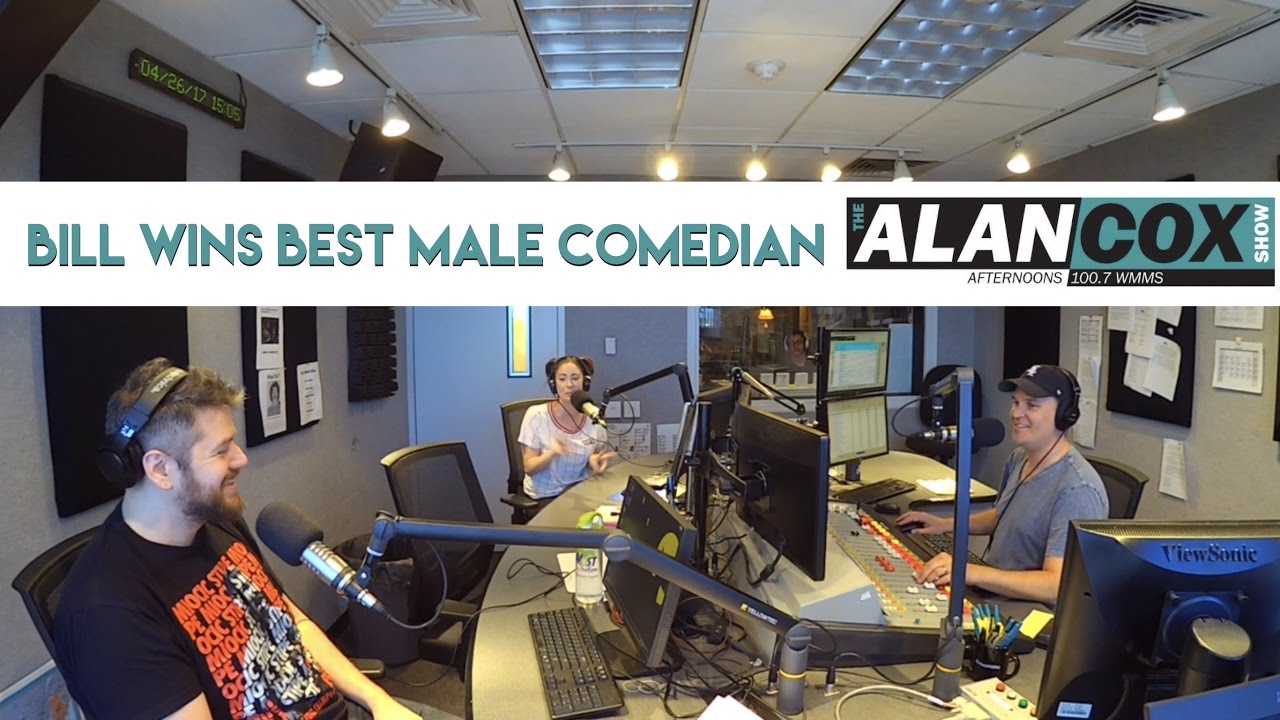 Bill Wins Best Male Comedian The Alan Cox Show YouTube