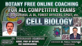CELL BIOLOGY - MITOCHONDRIA, CHLOROPLAST -#EDUCATION #competitiveexam#botanymcqs DR.T.UGANDHAR