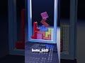 Tetris Softbody Mesh / Blender Animation 220 #softbody #games #tetris #gaming #animation #puzzle