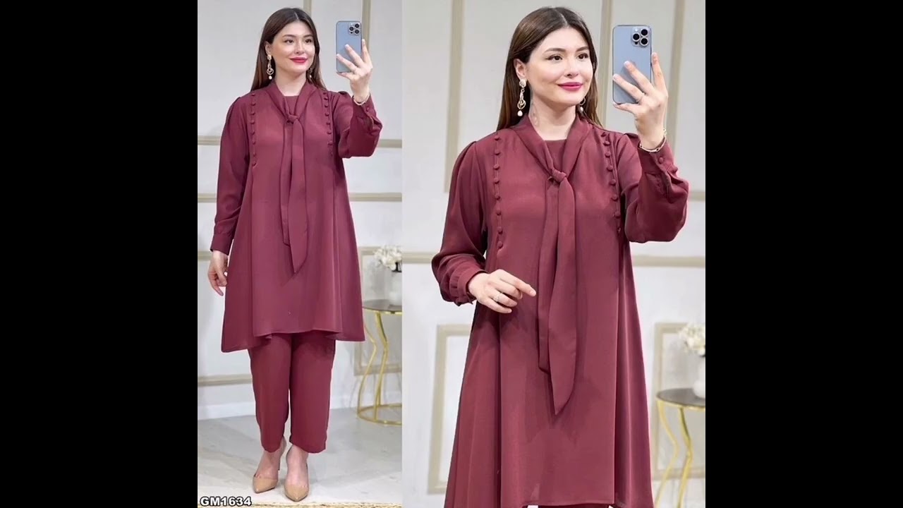 plan kurta trouser dress design ideas 2023||Beautiful colours plane dresses  Ideas 2023||