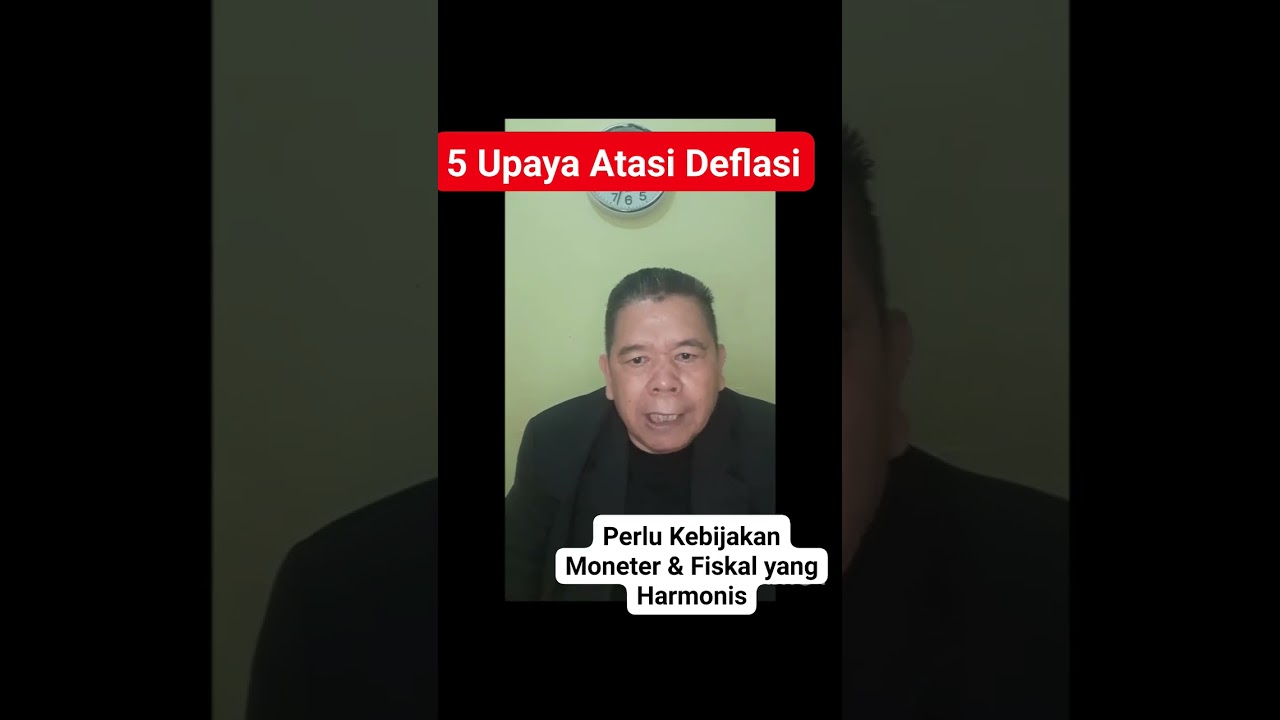 Kendalikan Deflasi Melalui Lima Cara.