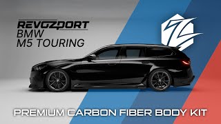 BMW M5 Touring 2025 Carbon Bodykit | RevoZport Cinematic Showcase screenshot 1