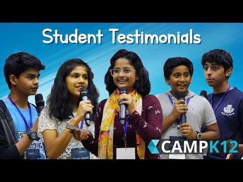 Camp K12 Student Testimonials @ IIM Bangalore campus