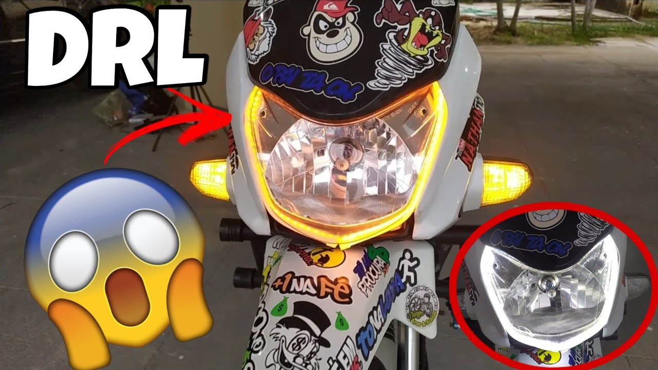 DRL NO FAROL DA POP 110🔥 *após 6 meses de uso* - YouTube