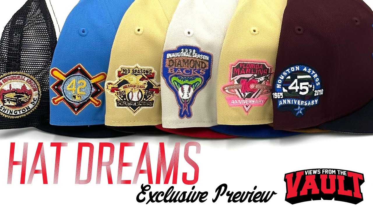 THE NEW ERA FITTED HAT DROP OF YOUR DREAMS?  Hat Dreams delivers another sensational pack!