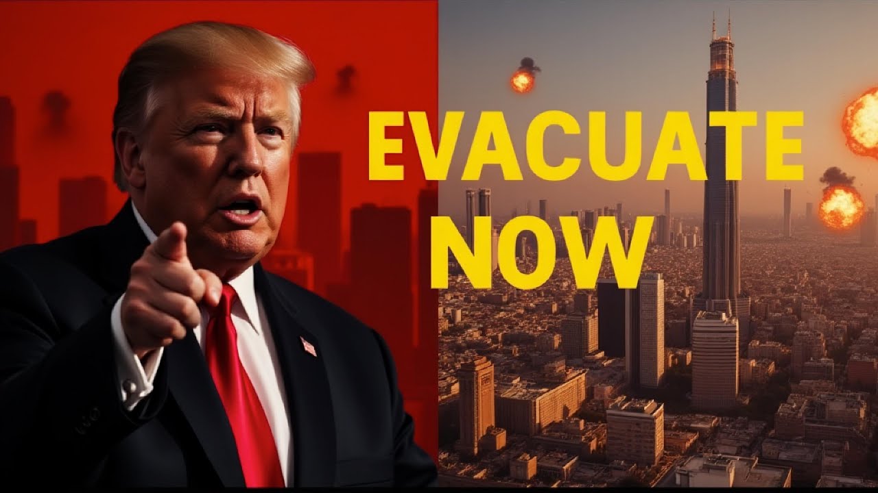 Trump Tells Tehran: EVACUATE NOW - Israel Prepares Massive Strike