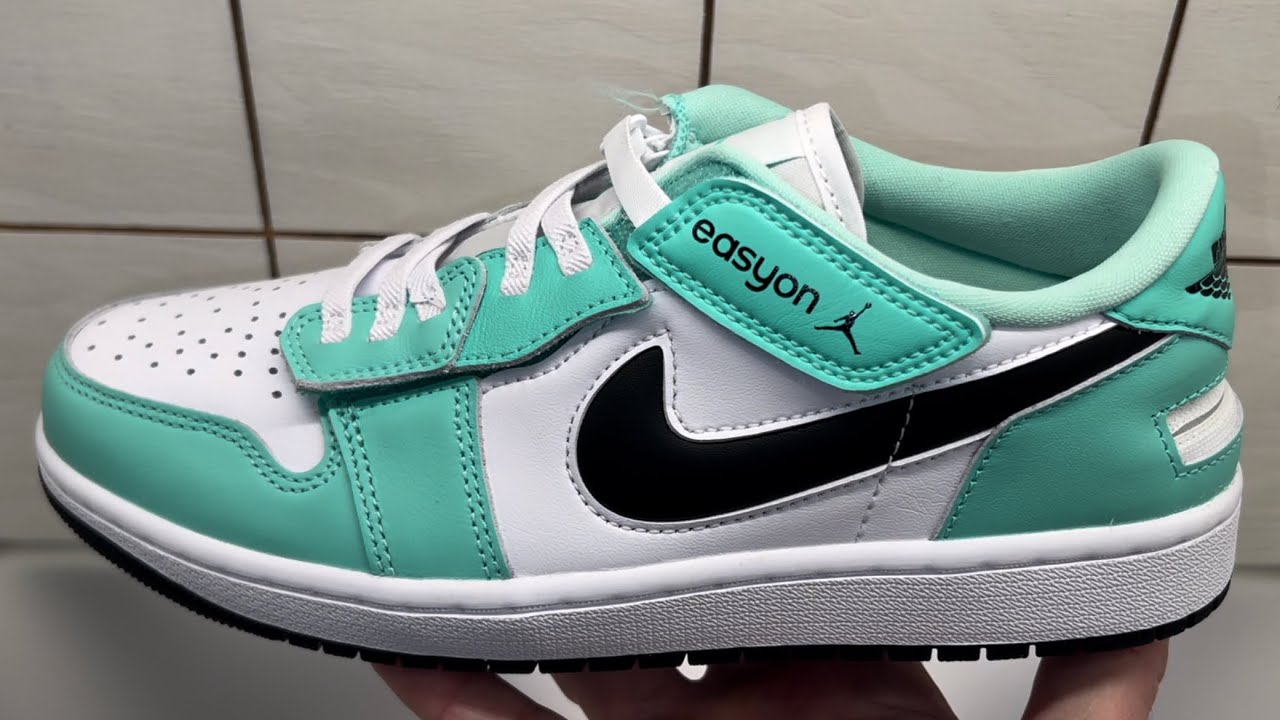 ★Nike★AIR JORDAN 1 LOW GREEN GLOW★大人気★ Air Jordan 1 Low Flyease Green Glow Shoes - YouTube