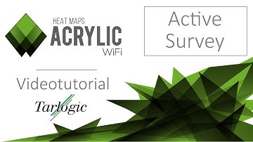 Wireless Active Survey - How to perform an Active wireless site survey with Acrylic Wi-Fi Heatmaps