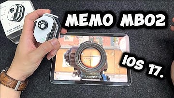 HƯỚNG DẪN CÀI ĐẶT GHÌM TÂM,AUTOTAP tay cầm MEMO MB02 trên iOS 17.