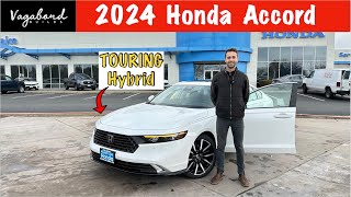 What MPG do you get in the 2024 Honda Accord Touring HYBRID?