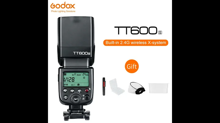 Godox TT600 Speedlite Flash with Built-in 2.4G Wireless Transmission for Canon, Nikon, Pentax,...