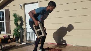 Single Arm Hip Hinge Low Row