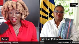 Ladies Room on Power 95.1 FM (Grenada) with Barbados Prime Minister Mia Amor Mottley