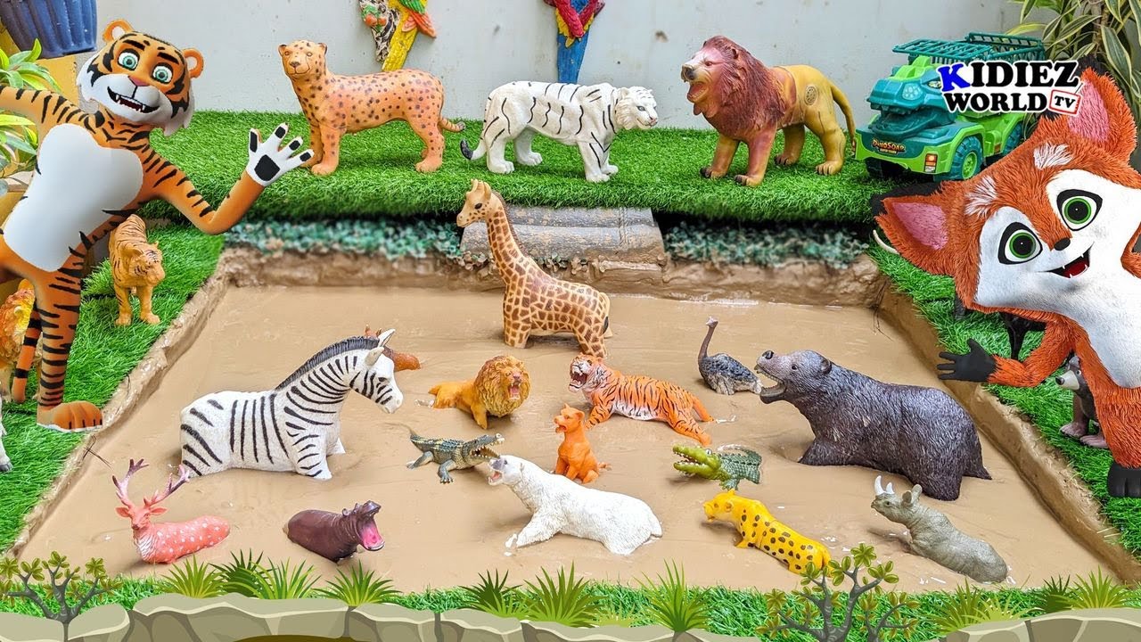 Thrilling Wildlife Encounters: Embracing Wild and Forest Animals Expedition in the Mud