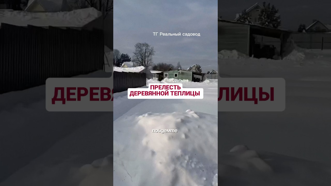 Отремонтировали теплицу! Ура! 🥳 