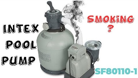 How to fix a Pool Pump Intex Sand Pool Pump Repair
