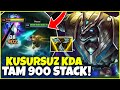adro ama MÜKEMMEL KDA 900 STACK ÖLÜMSÜZ NASUS OYNUYOR!