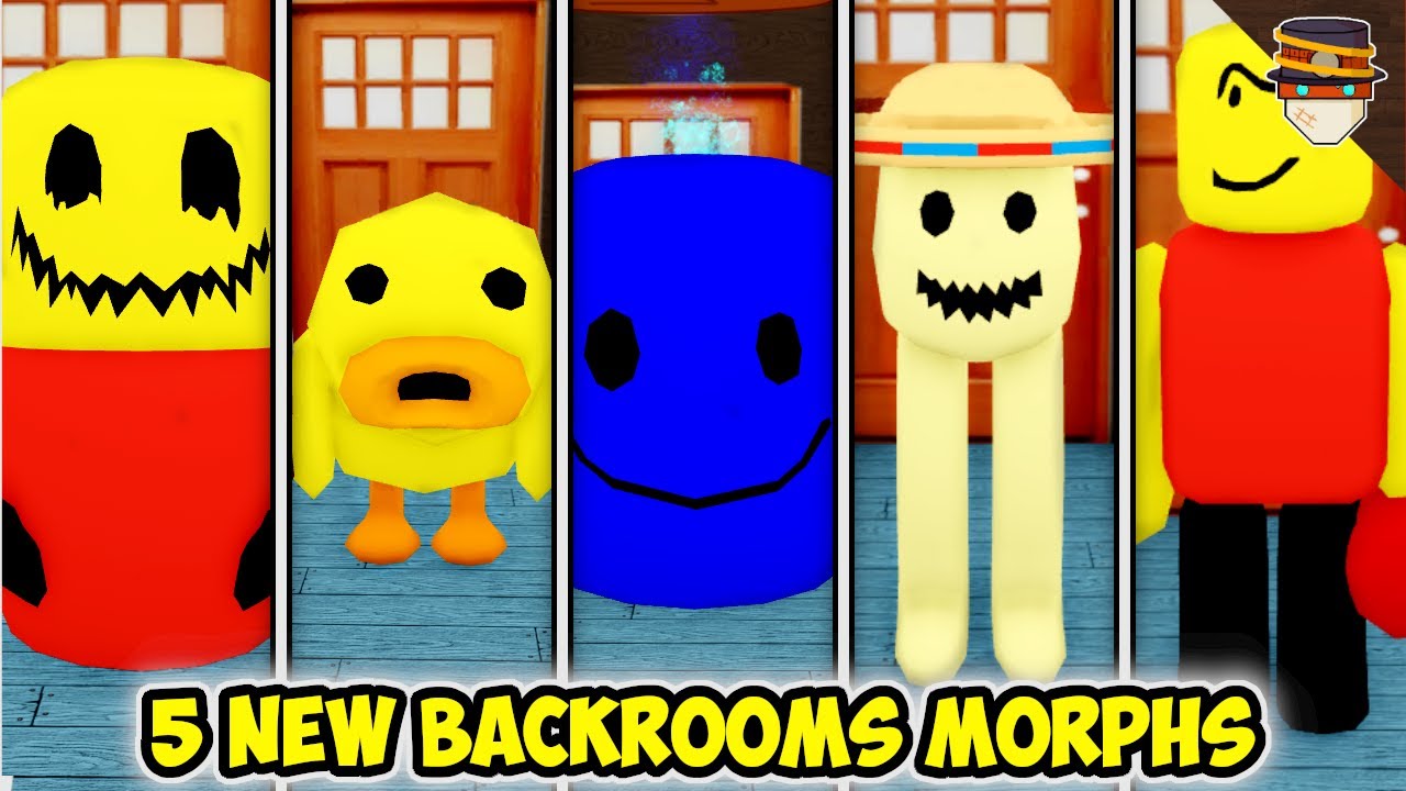 [UPDATE 67] How to get ALL 5 NEW BACKROOMS MORPHS in Backrooms Morphs | Roblox