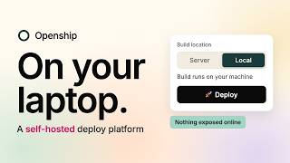 Openship: push-to-deploy on a server you own Update
