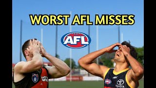 Worst AFL Misses In History!
