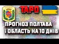 Прогноз Таро Полтава, Кременчук і область на 10 днів