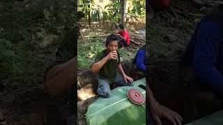 Sarapan Dulu Habis Olah Lahan Coy