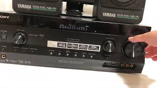 動作確認動画！SONY STR-DN2030 7.1chマルチチャンネルインテグレート