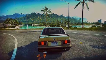 Driving a classic BMW M3 in the paradise city of NFS Heat | Ultra and 60FPS